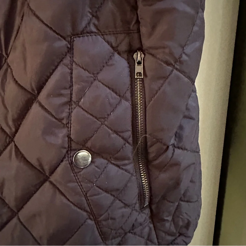 Quilted Brown Women's Vest - Picture 2 of 5